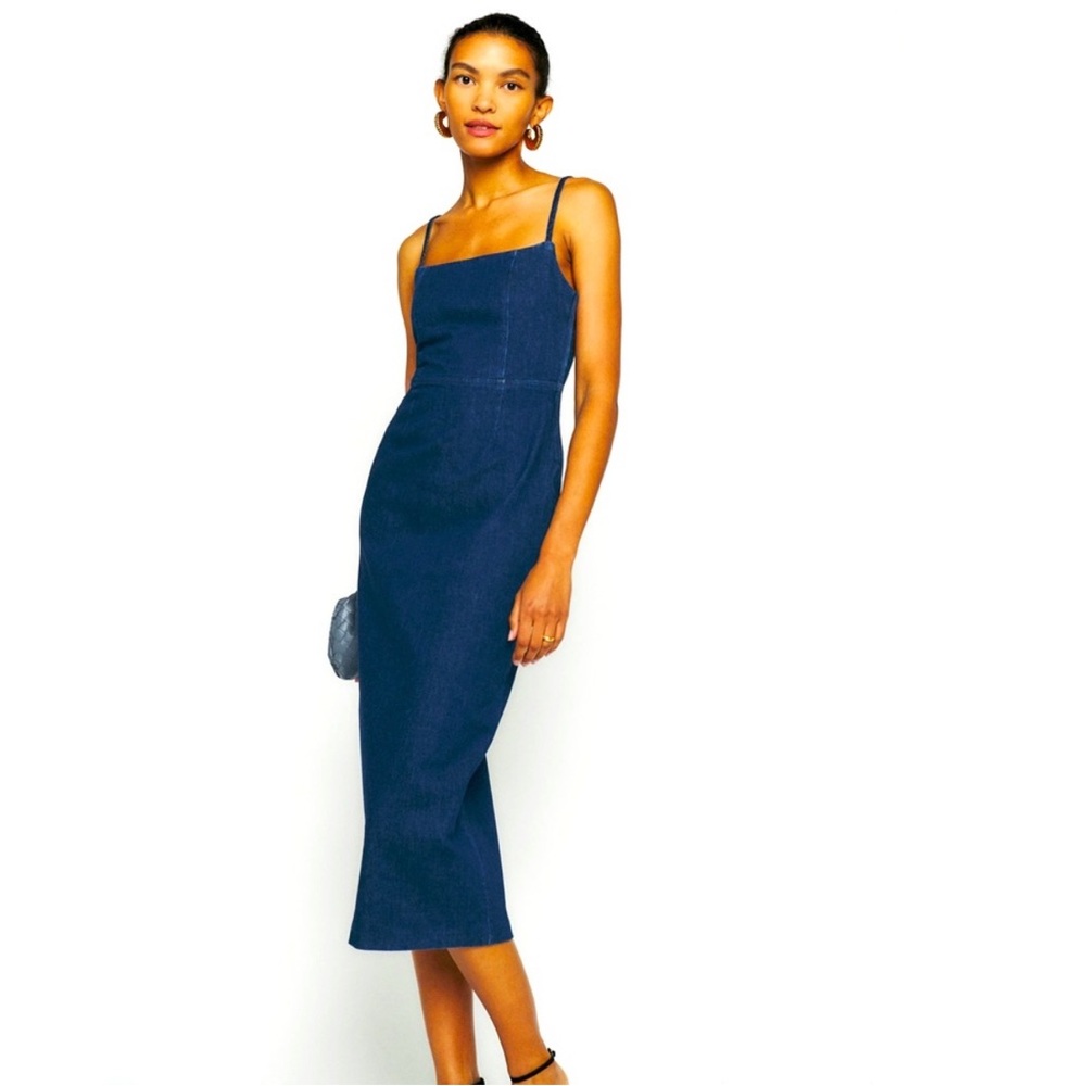 NWOT Jason Wu Denim midi dress